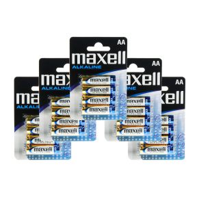 Maxell Alkaliska AA-batterier (LR6) 20-pack